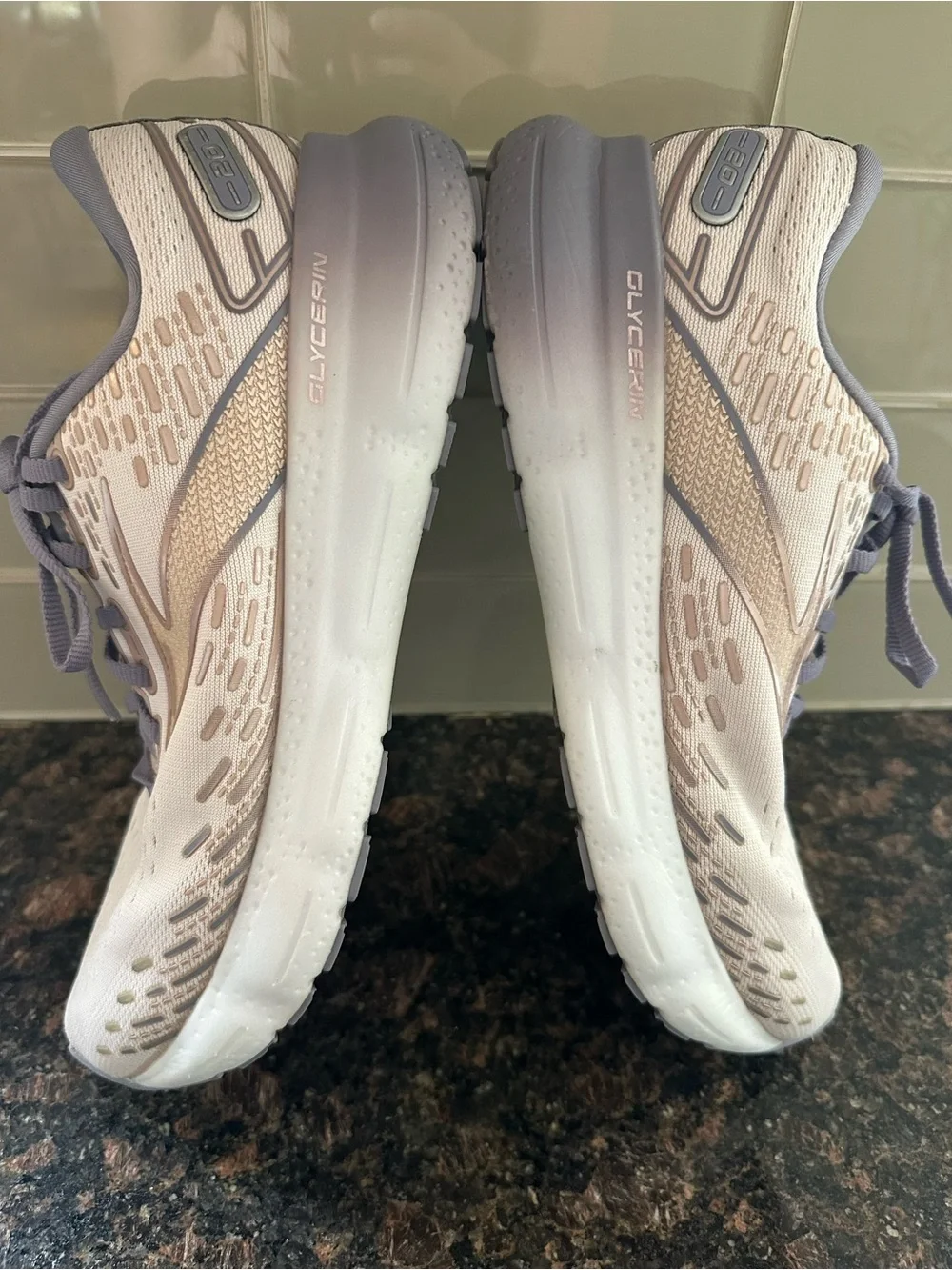 Brooks breathable mesh